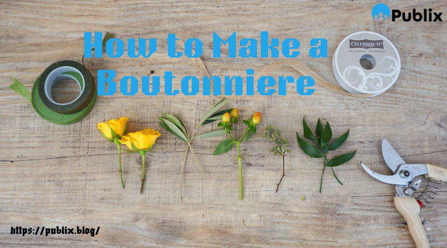 How to Make a Boutonniere