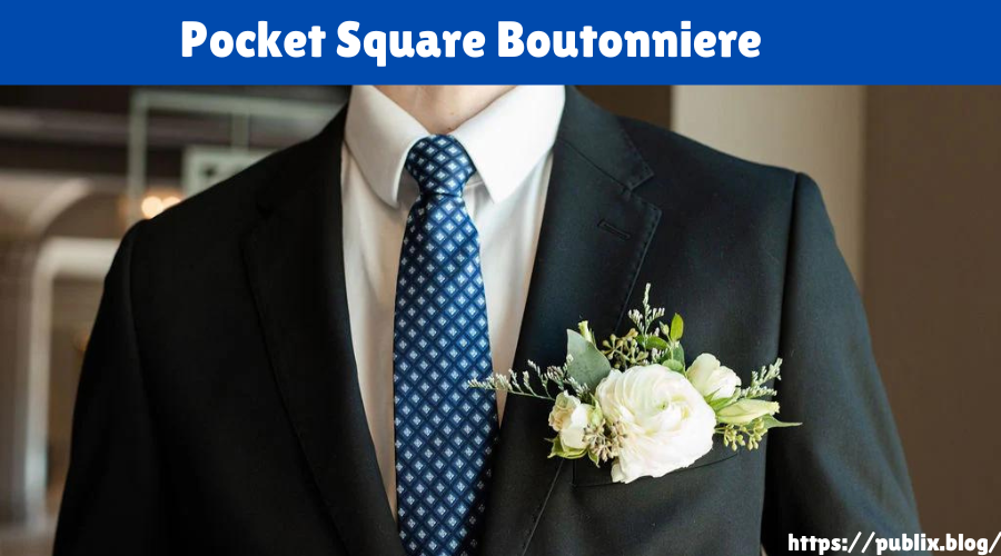 Pocket Square Boutonniere