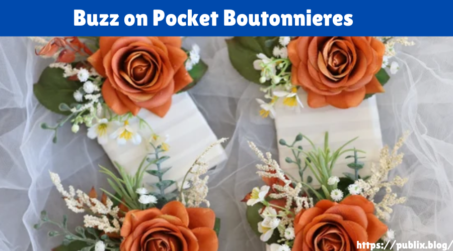 Pocket Square Boutonniere