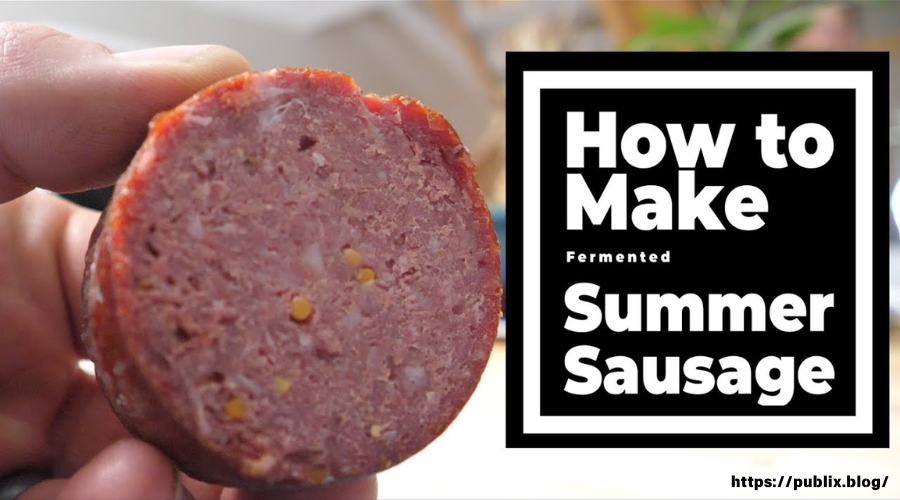 how to make summer sausage